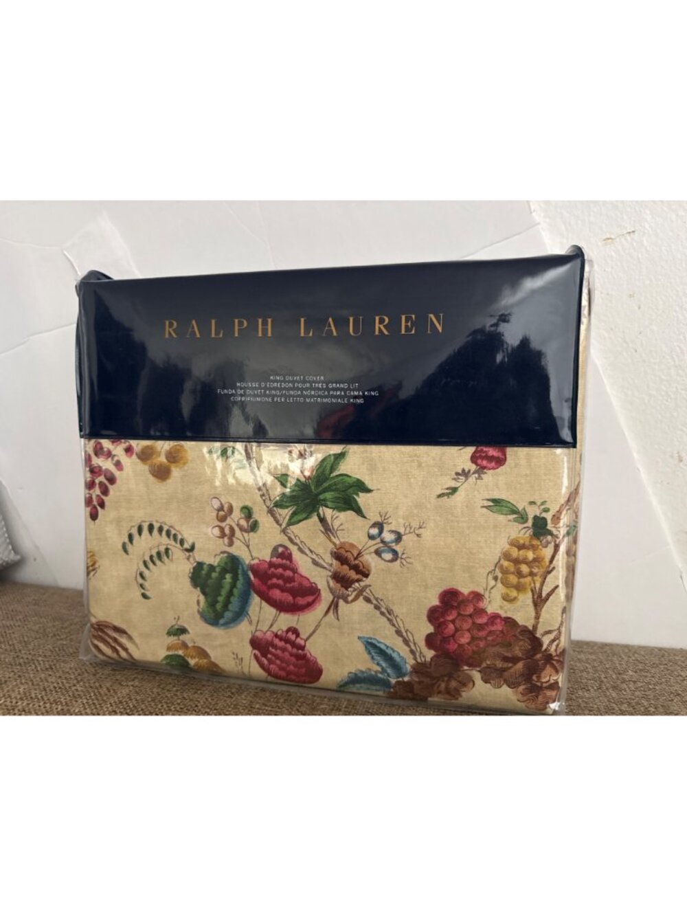 NWT Ralph Lauren Maren Duvet Cover Floral Multicolor Size King - Picture 4 of 9
